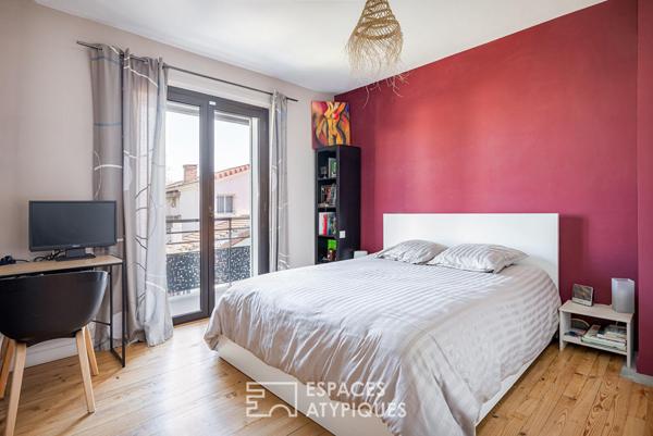 Maison rénovée avec jardin dans le quartier Saouzelong