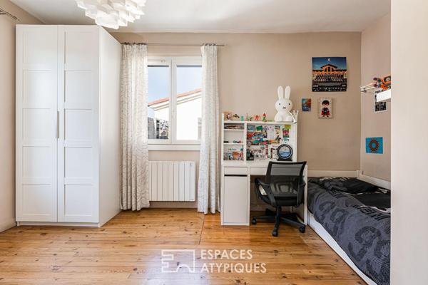 Maison rénovée avec jardin dans le quartier Saouzelong