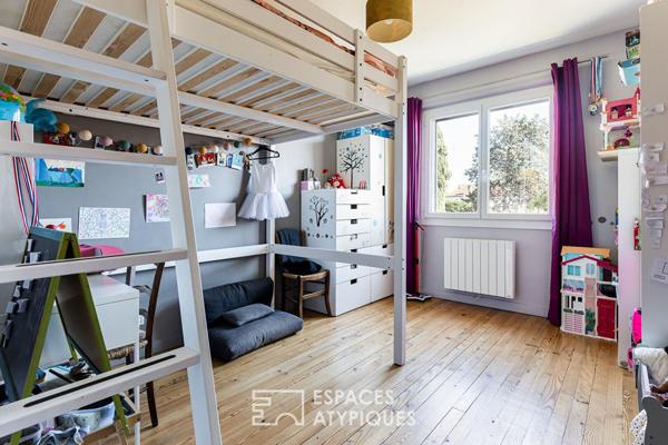 Maison rénovée avec jardin dans le quartier Saouzelong