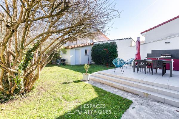 Maison rénovée avec jardin dans le quartier Saouzelong