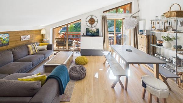 Haute Savoie (74), à vendre MORILLON - Domaine skiable Grand-Massif - Appartement T5 85 m²