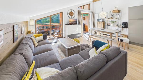Haute Savoie (74), à vendre MORILLON - Domaine skiable Grand-Massif - Appartement T5 85 m²