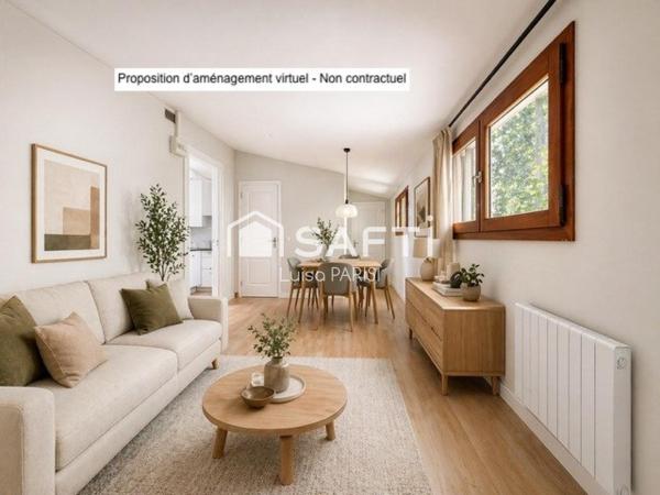 Maison à rénover + terrain 413 m² – fort potentiel