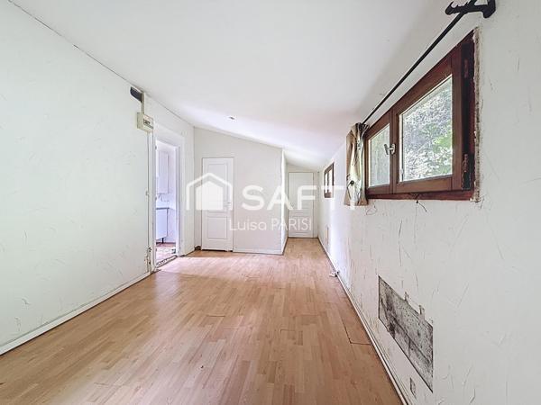 Maison à rénover + terrain 413 m² – fort potentiel