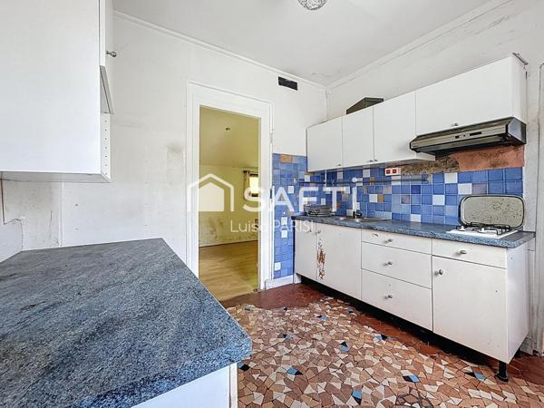 Maison à rénover + terrain 413 m² – fort potentiel