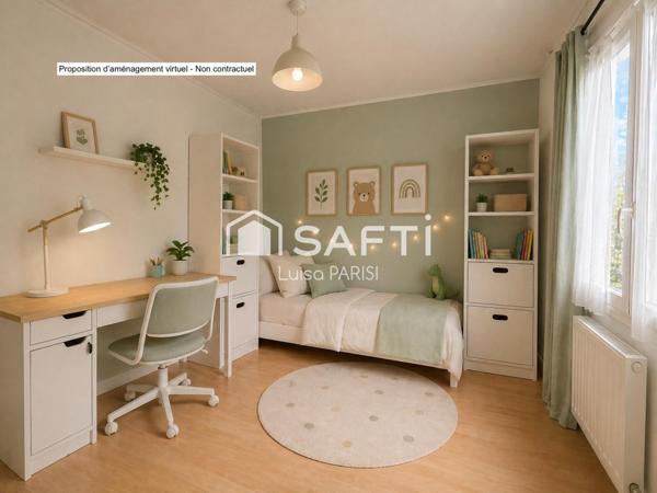 Maison à rénover + terrain 413 m² – fort potentiel