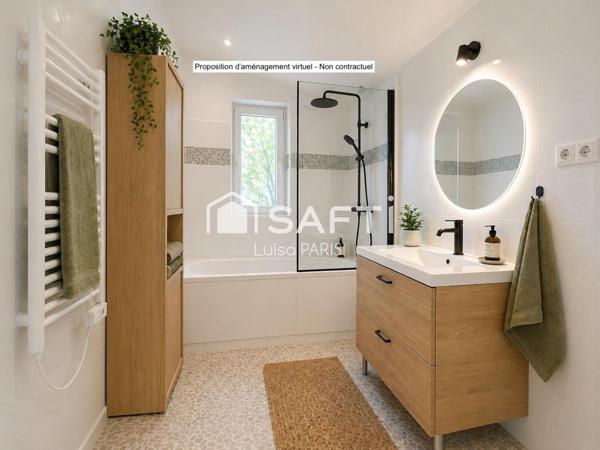 Maison à rénover + terrain 413 m² – fort potentiel