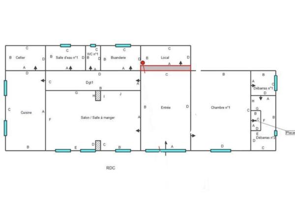Sainte-Maure-de-Touraine (37800) Belle maison en pierres