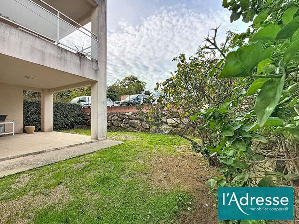 Appartement 2 pièces 60 m² - secteur Milelli - grand jardin