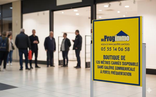 Local Commercial
         3 pièces
        - 100 m²