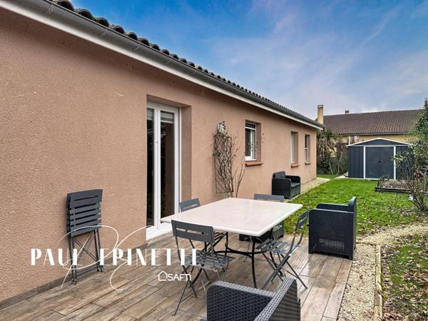 Maison 5 pièces avec garage proche commerces