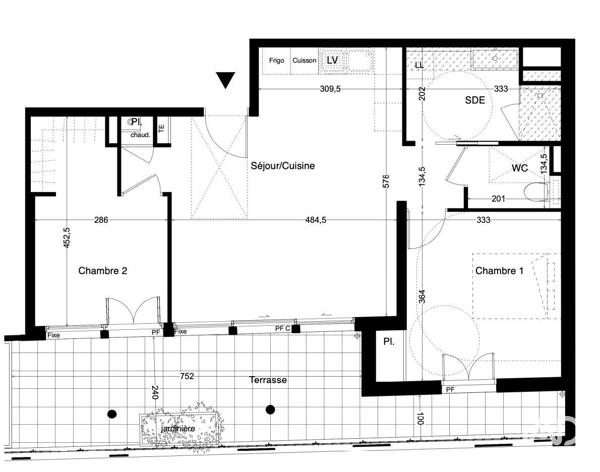 Appartement à vendre 3 pièces 61 m² Castelnau-le-Lez