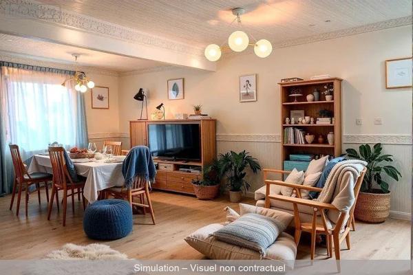 Maison à vendre à Guilers dans le Finistère (29820), ref : VENT29149-153   
centre bourg