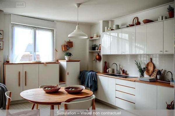 Maison à vendre à Guilers dans le Finistère (29820), ref : VENT29149-153   
centre bourg