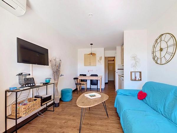 Vente                                                      Appartement
                        
                     2 pièces                      27 m2                     à Cannes