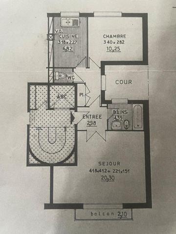 Appartement Paris 2 pièce(s) 49.32 m2