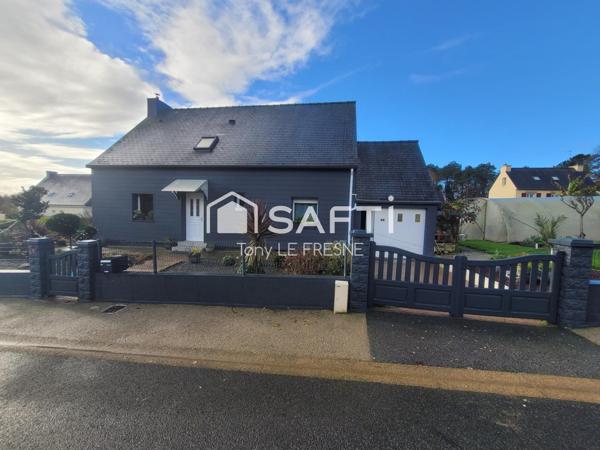 Maison de 130m² avec ses 5 chambres sur son terrain de 1147m²