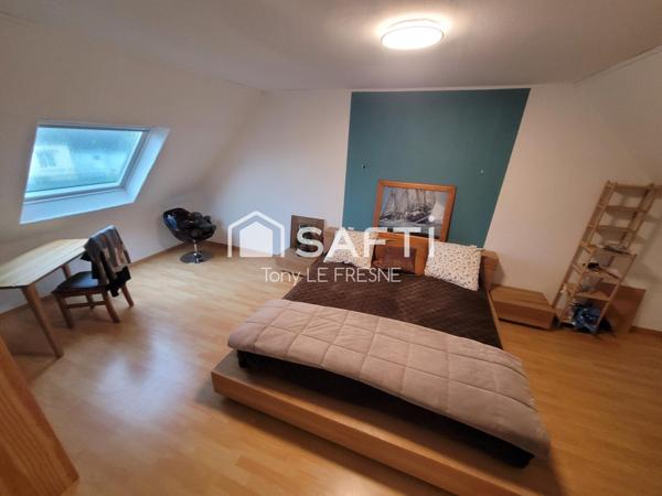 Maison de 130m² avec ses 5 chambres sur son terrain de 1147m²