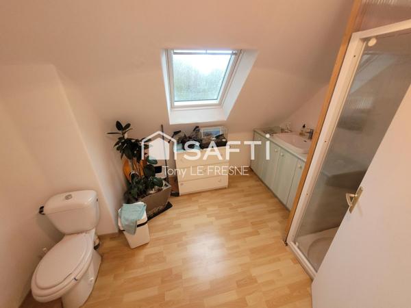 Maison de 130m² avec ses 5 chambres sur son terrain de 1147m²