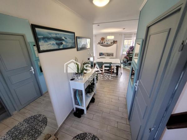 Maison de 130m² avec ses 5 chambres sur son terrain de 1147m²