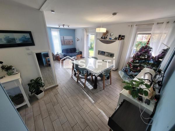 Maison de 130m² avec ses 5 chambres sur son terrain de 1147m²