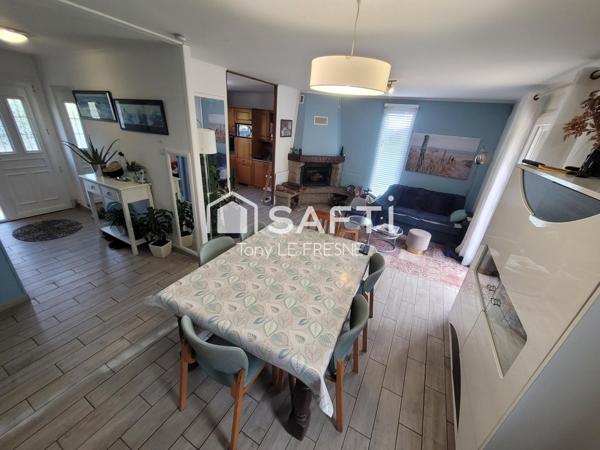 Maison de 130m² avec ses 5 chambres sur son terrain de 1147m²