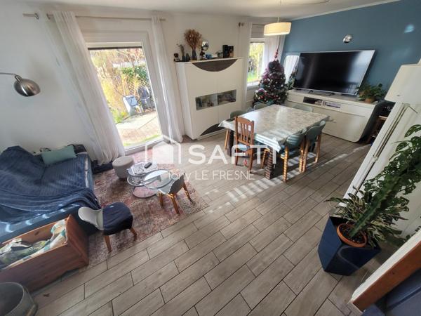 Maison de 130m² avec ses 5 chambres sur son terrain de 1147m²