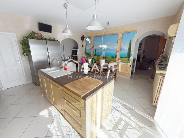 3 chambres, véranda, garage, jardin clos