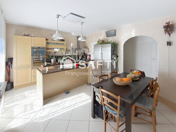 3 chambres, véranda, garage, jardin clos