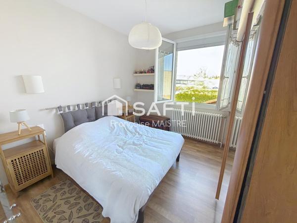 3 chambres, véranda, garage, jardin clos