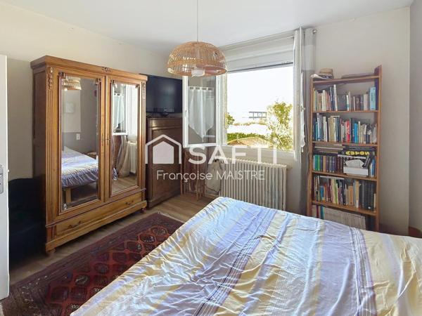 3 chambres, véranda, garage, jardin clos