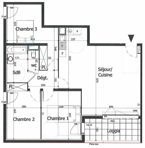 Appartement à vendre    4 pièces • 87,46 m2 Nîmes