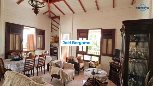 Villa créole T4 avec vue exceptionnelle.