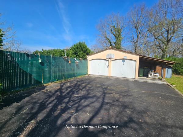 Maison type landaise de plain-pied – 102.37 m² – Terrain 1351 m² avec piscine, Le Barp