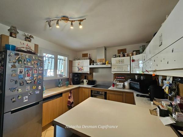 Maison type landaise de plain-pied – 102.37 m² – Terrain 1351 m² avec piscine, Le Barp