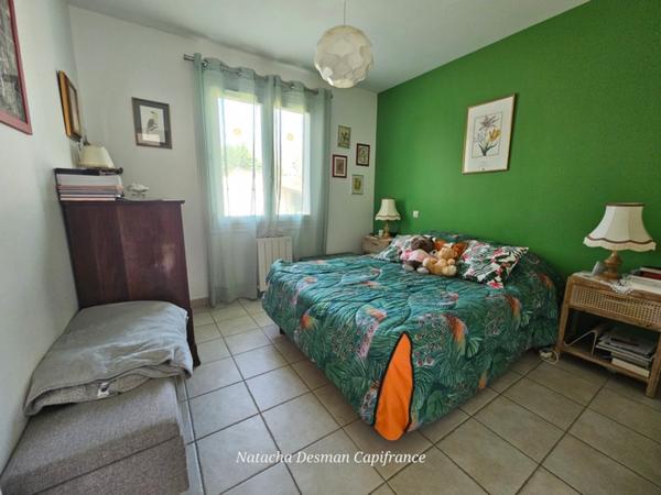 Maison type landaise de plain-pied – 102.37 m² – Terrain 1351 m² avec piscine, Le Barp