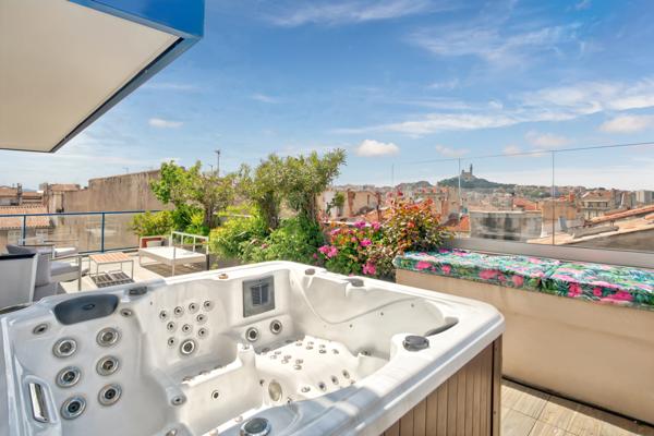 Marseille (13006) PENTHOUSE TERRASSES PLEIN CIEL ET VUE MER A MARSEILLE