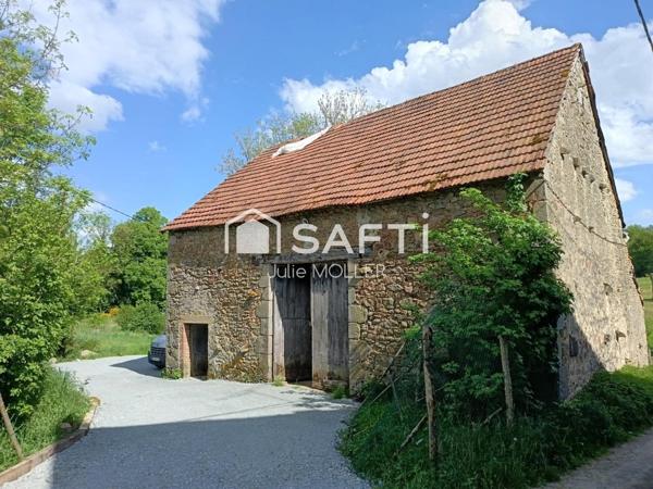 Grange sur terrain viabilisé, Bussière Dunoise