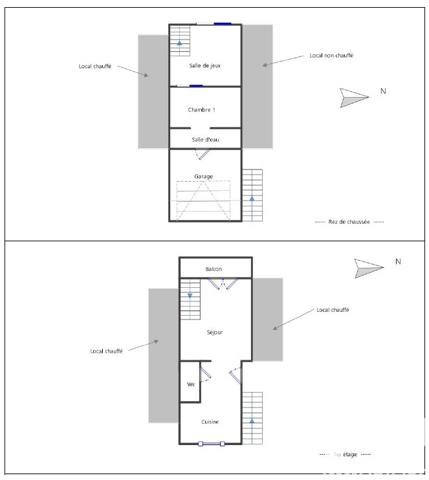 Maison à vendre 5 pièces 82 m² Écouflant