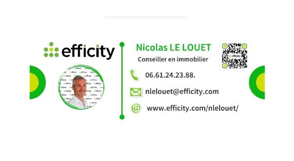 Appartement 2 pièces - 28 m² Exclusivité efficity