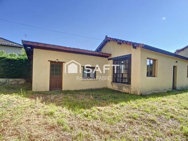 Maison de 112 m² avec trois chambres et belle parcelle de terrain