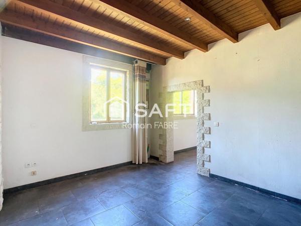 Maison de 112 m² avec trois chambres et belle parcelle de terrain