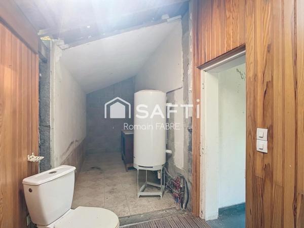 Maison de 112 m² avec trois chambres et belle parcelle de terrain