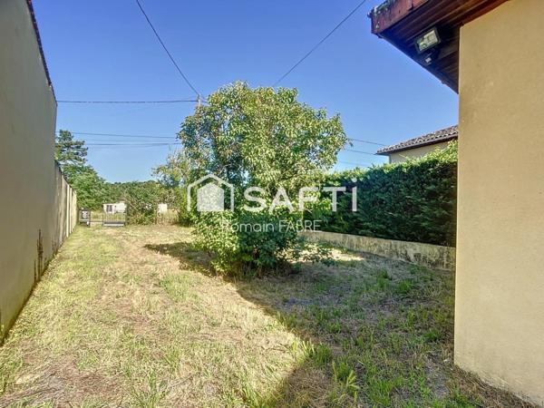 Maison de 112 m² avec trois chambres et belle parcelle de terrain