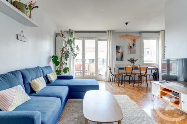 Appartement F3 à vendre  3 pièces - 72,73 m2 LYON - 69003