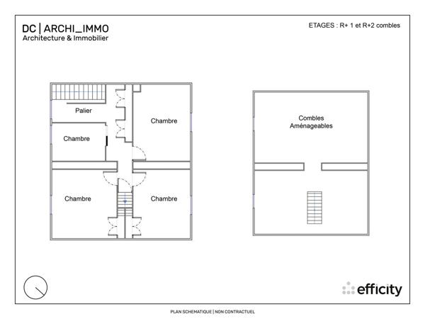 Local Commercial 6 pièces - 345 m² Exclusivité efficity