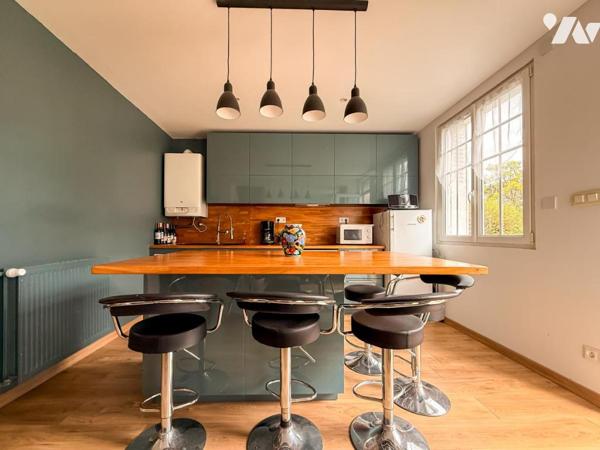 NANTES BOUT DES PAVES - Maison T3 avec vie de plain-pied, jardin et garage