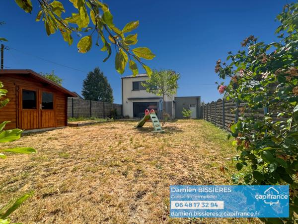 Idéal 1er achat ! Maison contemporaine - 3 chambres - Jardin - Garage - Proche du bourg de Vertou
