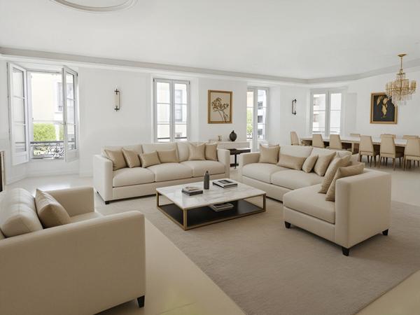 3 Pièces de 100 m2 - CANNES CENTRE - ADRESSE D'EXCEPTION