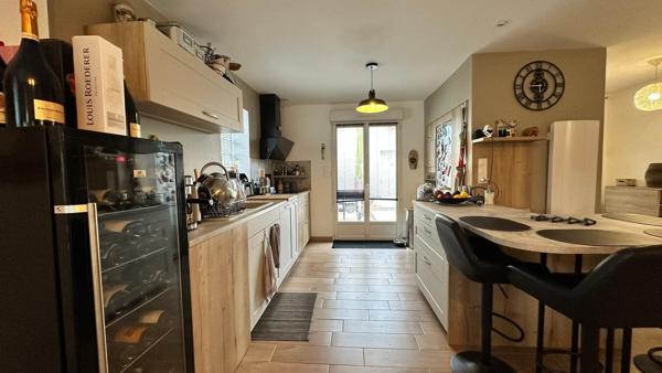 Maison chaleureuse et soigneusement aménagée